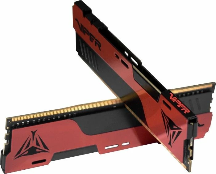 RAM memorje Patriot Viper Elite II PVE2432G320C8K 32GB (2x16GB) DDR4 3200MHz CL18 UDIMM, kuqe/zi (set)