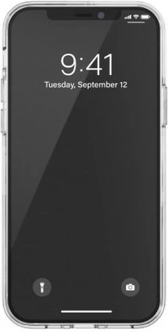 Mbështjellës Adidas OR SnapCase Camo për iPhone 12/12 Pro, transparent/bardhë