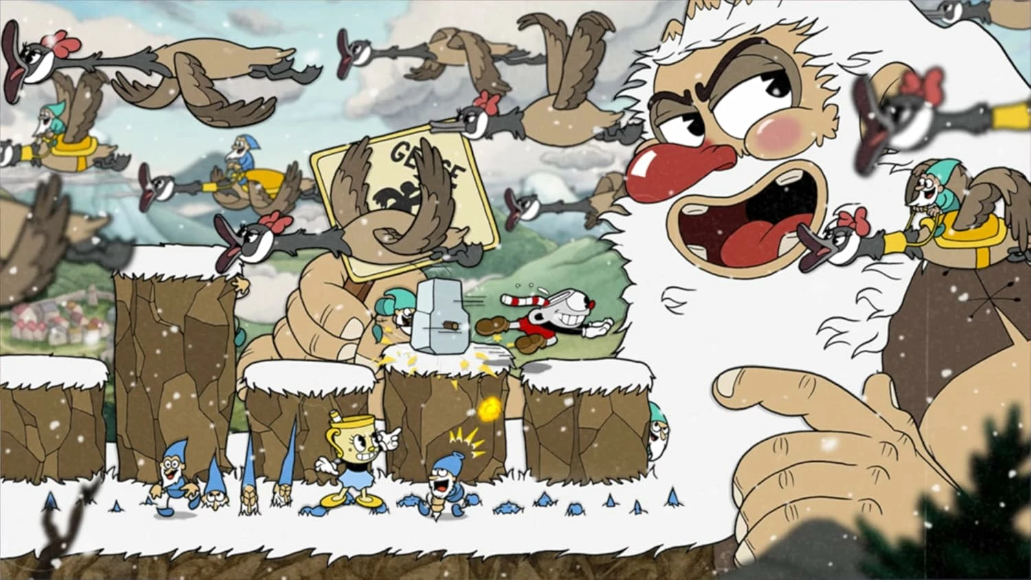Lojë Nintendo Switch iam8bit Cuphead, PEGI 7, përfshin The Delicious Last Course