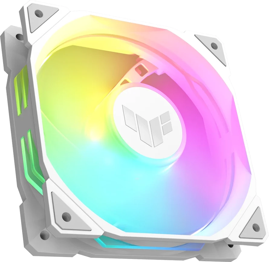 Ventilator për kasë ASUS TUF Gaming TR120 ARGB Reverse 120mm 2000 RPM, i bardhë, 1 copë