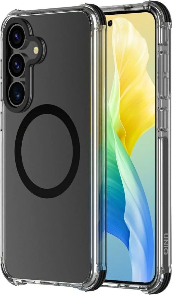 Mbështjellës UNIQ Combat MagSafe për Samsung Galaxy S25+, i zi