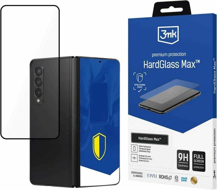 Mbrojtës ekrani 3mk HardGlass Max për Samsung Galaxy Z Fold 5 (pjesa e përparme)