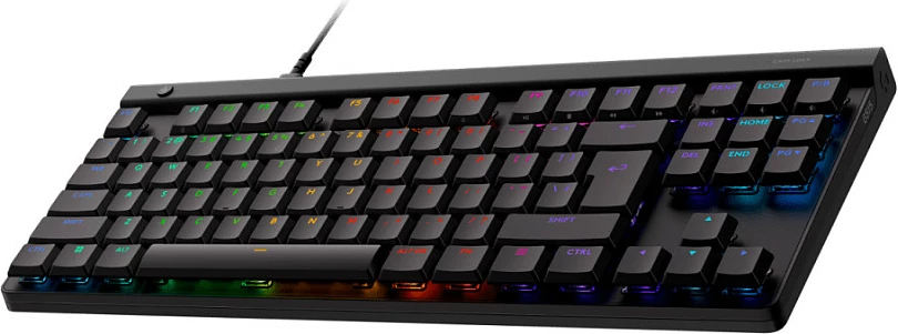 Tastierë gaming Logitech G515 TKL, mekanike low-profile, RGB, USB-C, e zezë 4