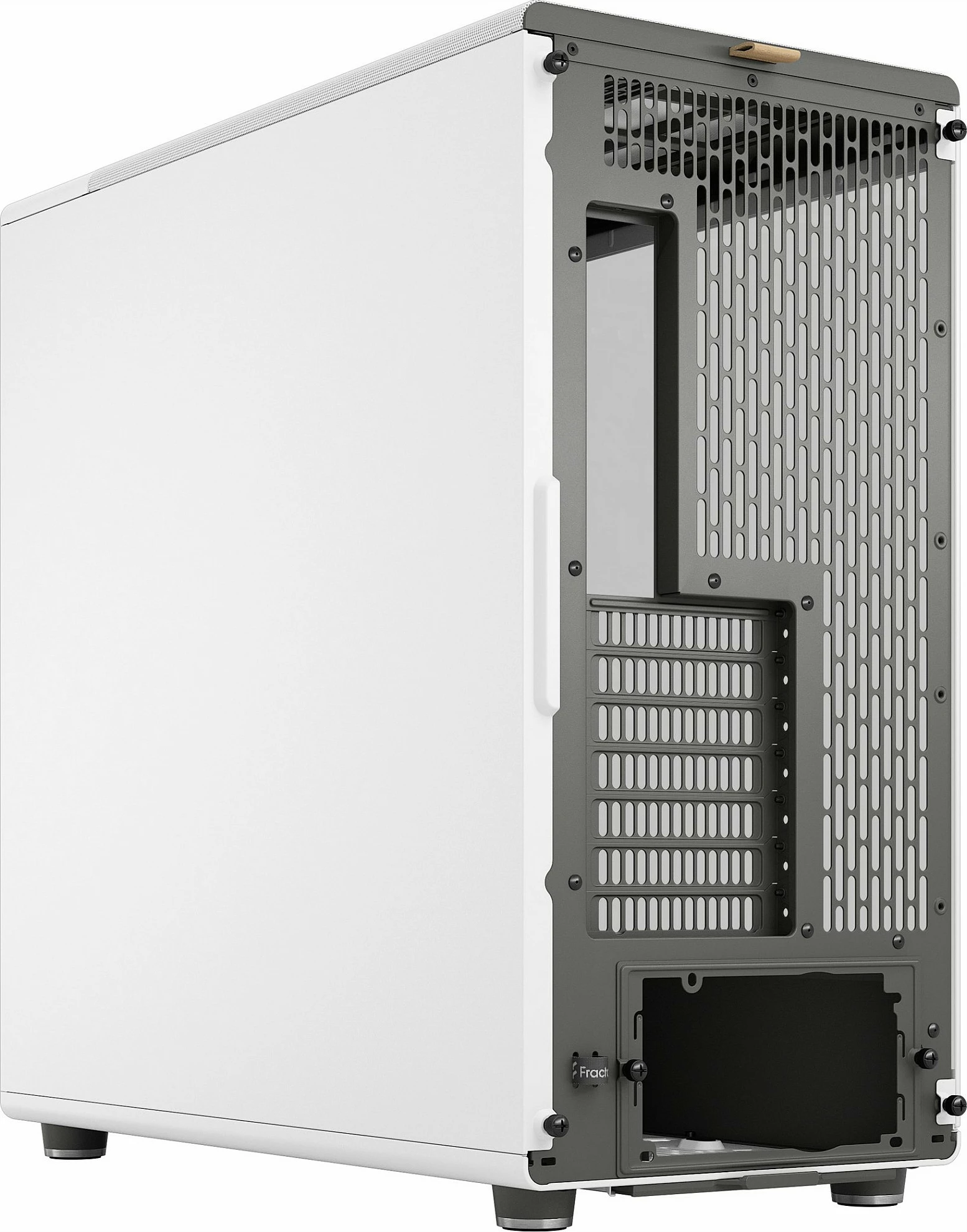 Kasë Fractal Design FD-C-NOR1X-04, Midi Tower, PC, White, ATX, EATX, micro ATX, Micro-ITX