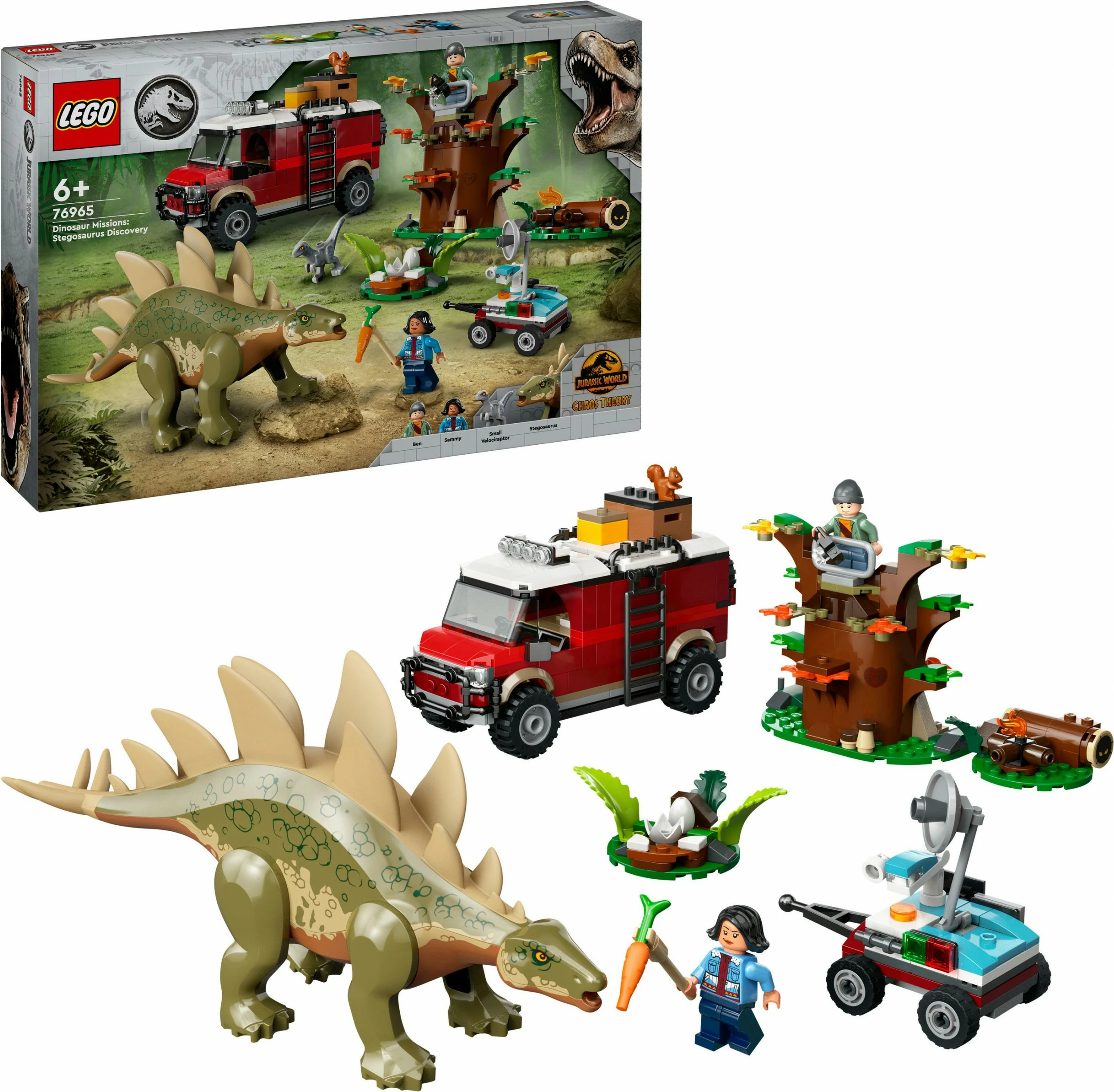 Set ndërtimi LEGO Jurassic World 76965, 420 pjesë, multikolor