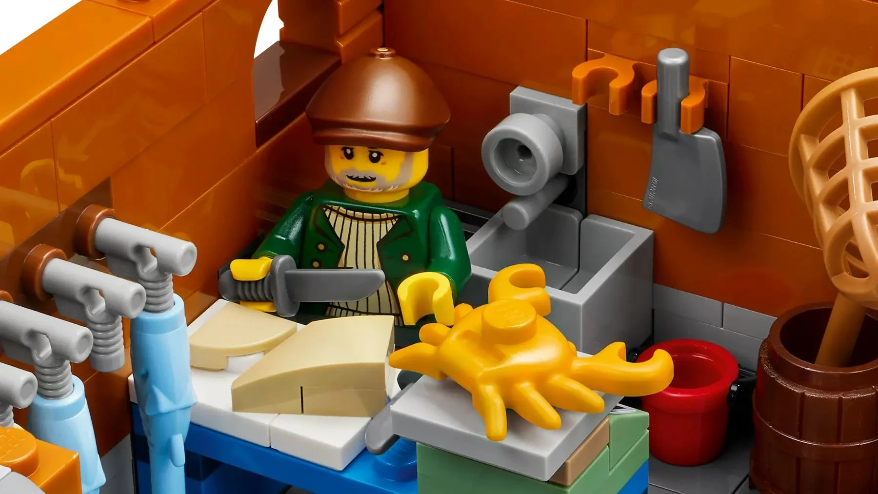 Set LEGO IDEAS Italian Riviera 21359, për të rritur, shumëngjyrësh