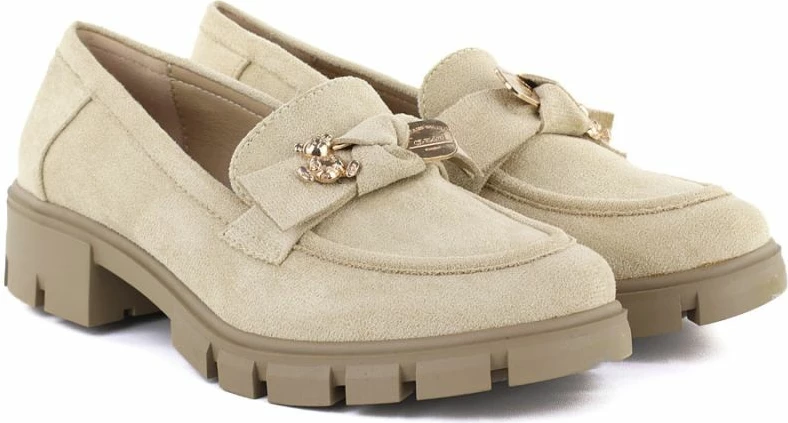 Këpucë femrash M. Daszyński MR23106, bezhë