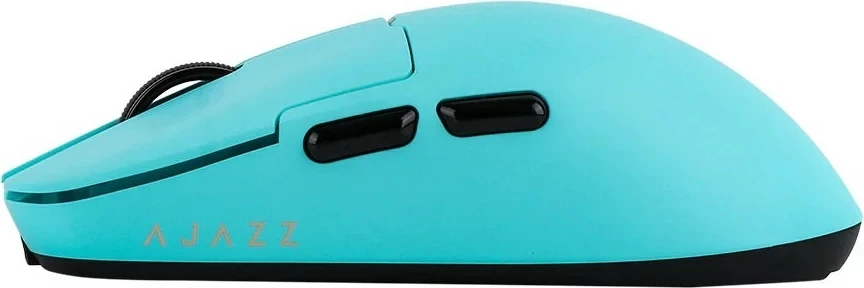 Maus Ajazz AJ159 APEX, wireless/USB-C, 42000 DPI, 8K, me stacion karikimi, kaltër