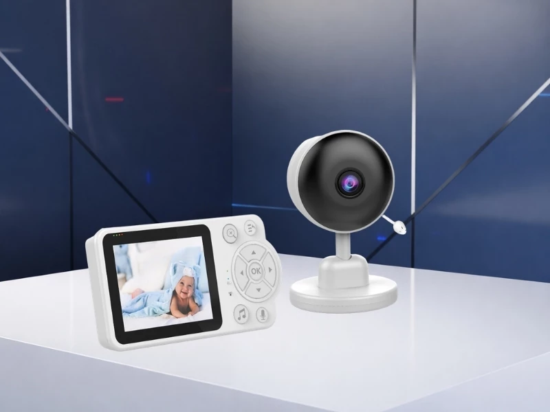 Kamerë Baby Monitor 480P me Pan/Tilt dhe Kontroll në Distancë