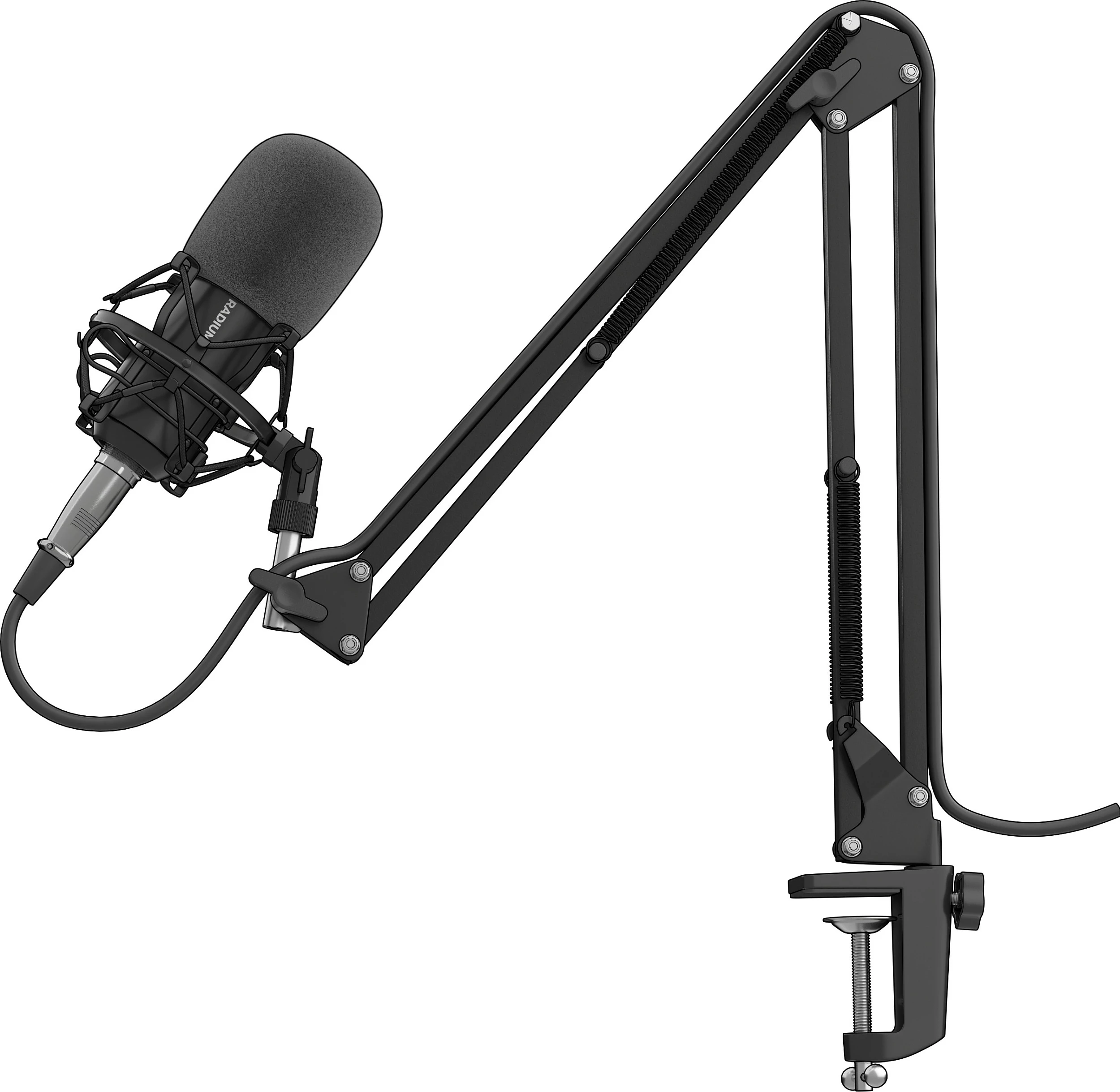 Mikrofon studio Genesis Radium 300 XLR, kondenzator, XLR, i zi