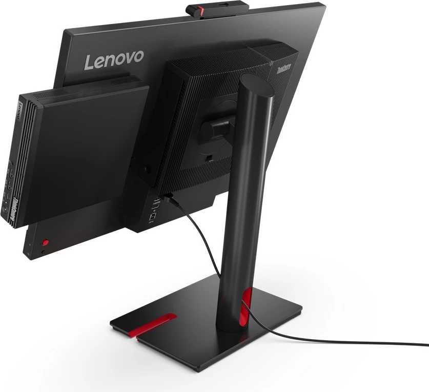 Kasë Lenovo ThinkCentre M70q Gen 5, Intel Core i7-14700T, 16 GB RAM, 1 TB SSD, Windows 11 Pro, e zezë