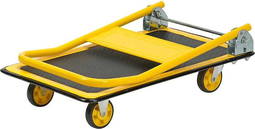 Karrocë palosëse transporti Stanley SXWT-PC527, 150 kg, e verdhë/zezë