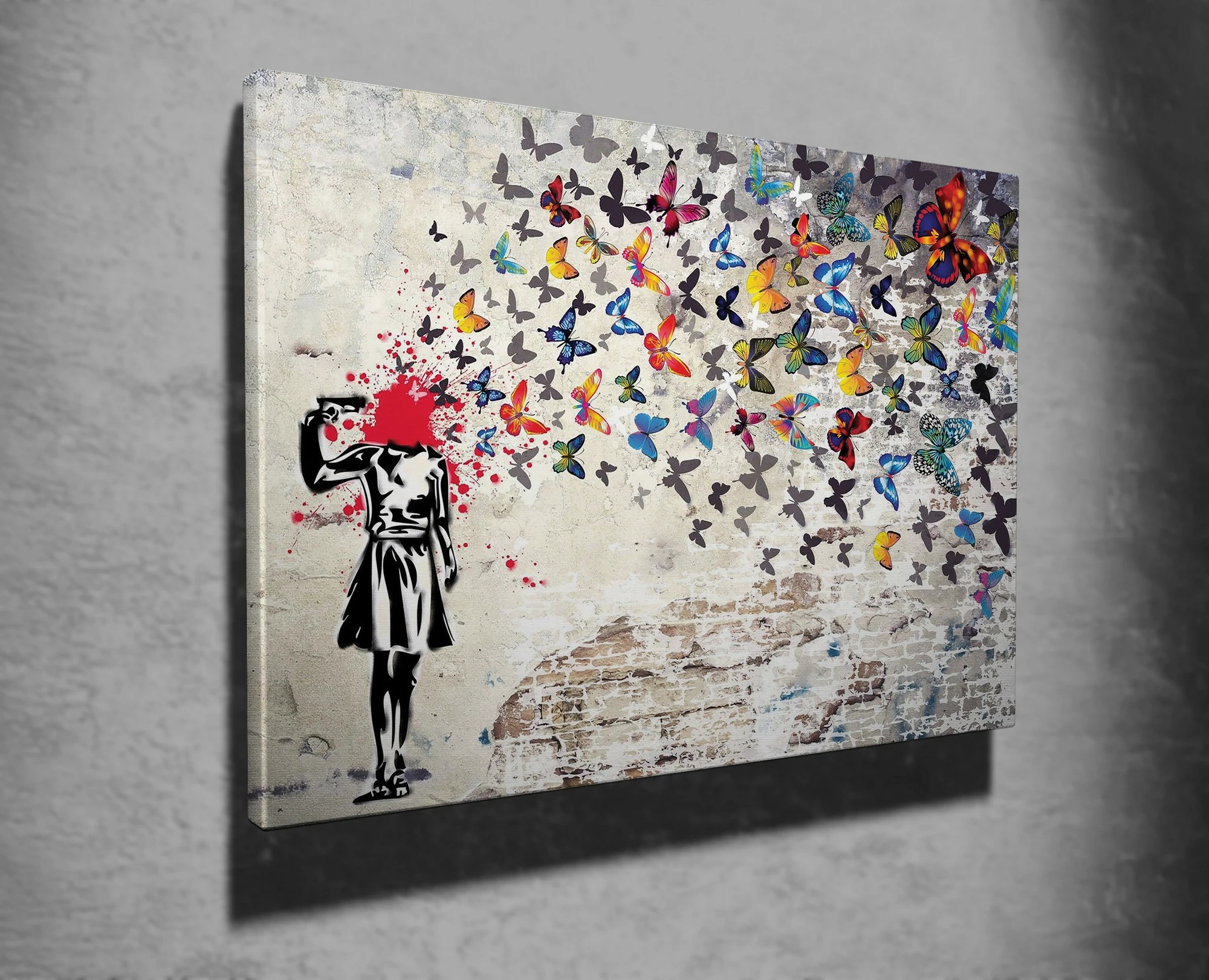 Pikturë dekorative në kanavacë, Wallity WY51, shumëngjyrëshe, 70x100cm