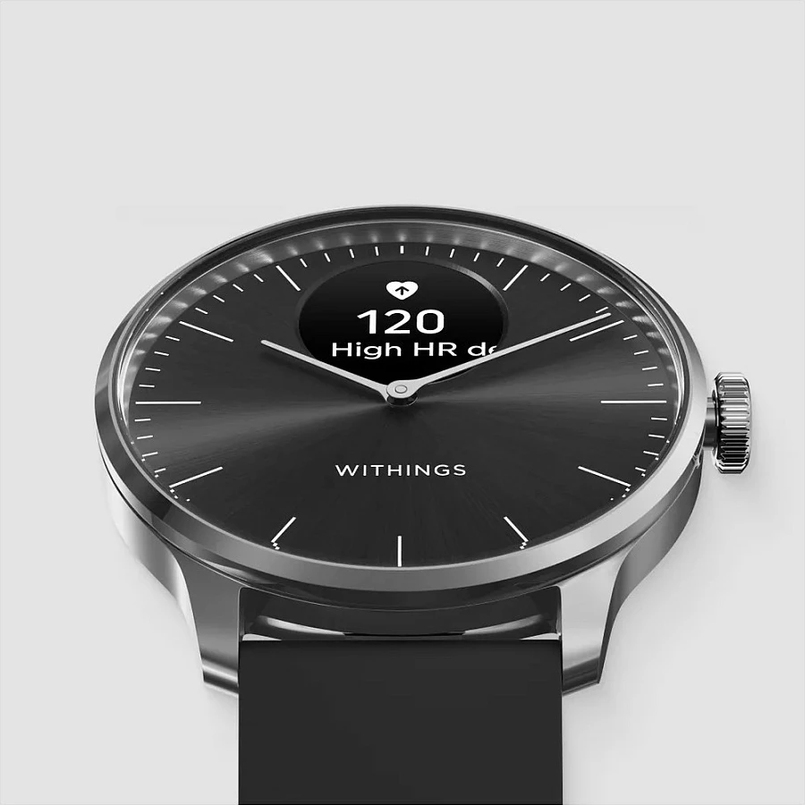 Smartwatch Withings ScanWatch Light, OLED, 27.1 g, e zezë