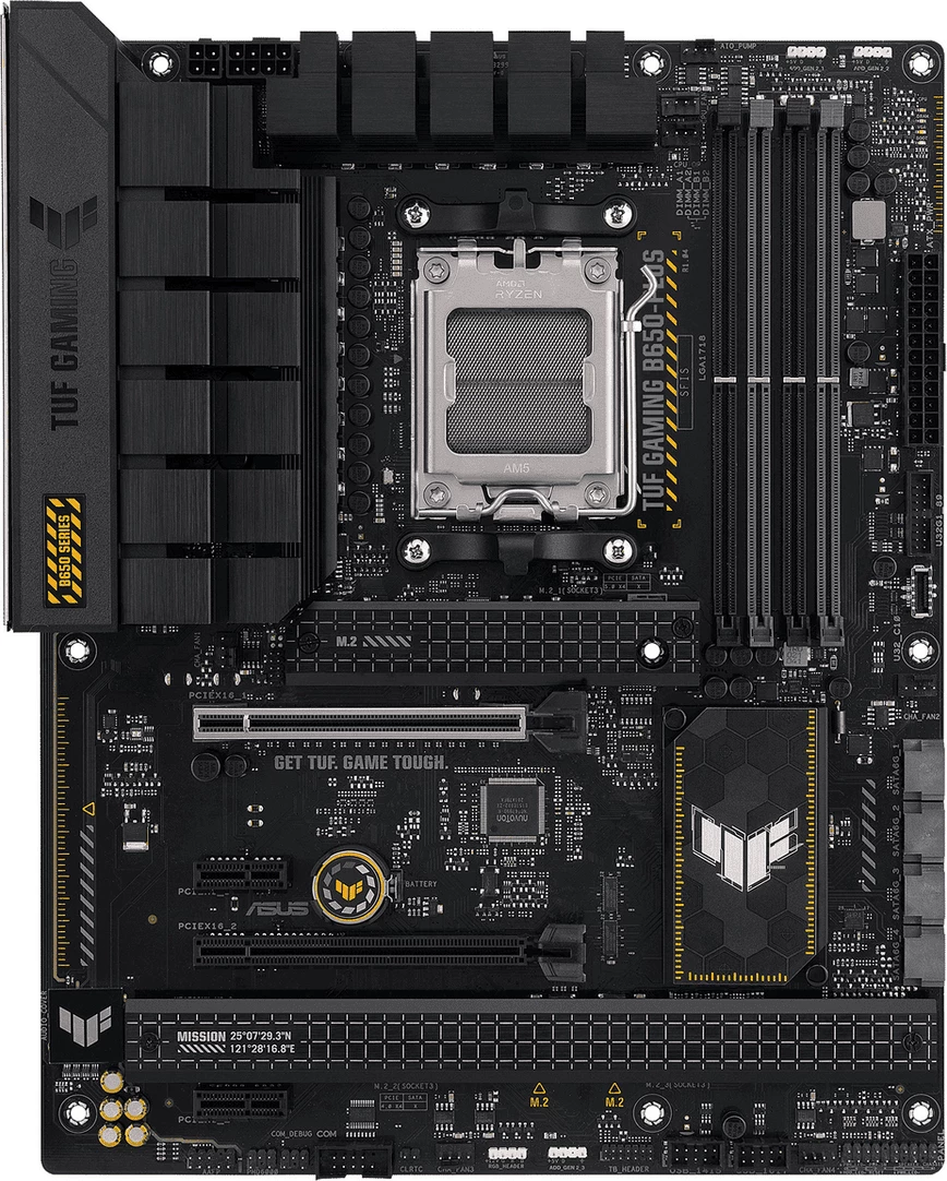 Pllakë amë, Asus TUF GAMING B650-PLUS 90MB1BY0-M0EAY0, socket AM5, chipset B650, DDR5, ATX, e zezë