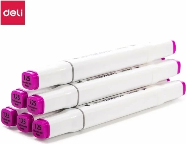 Deli Sketch Marker Me Cope Fluorescent Rose 125