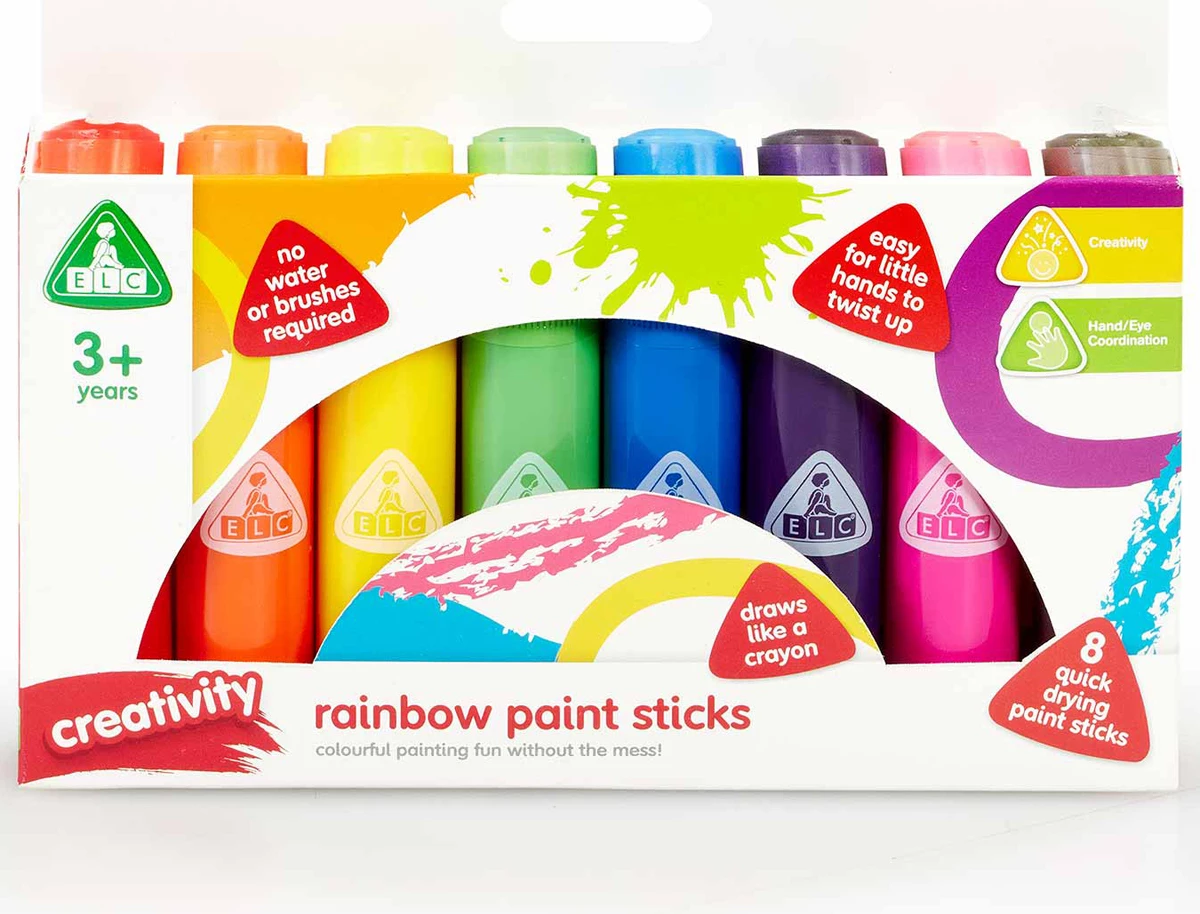 Early Learning Centre Rainbow Paint Sticks