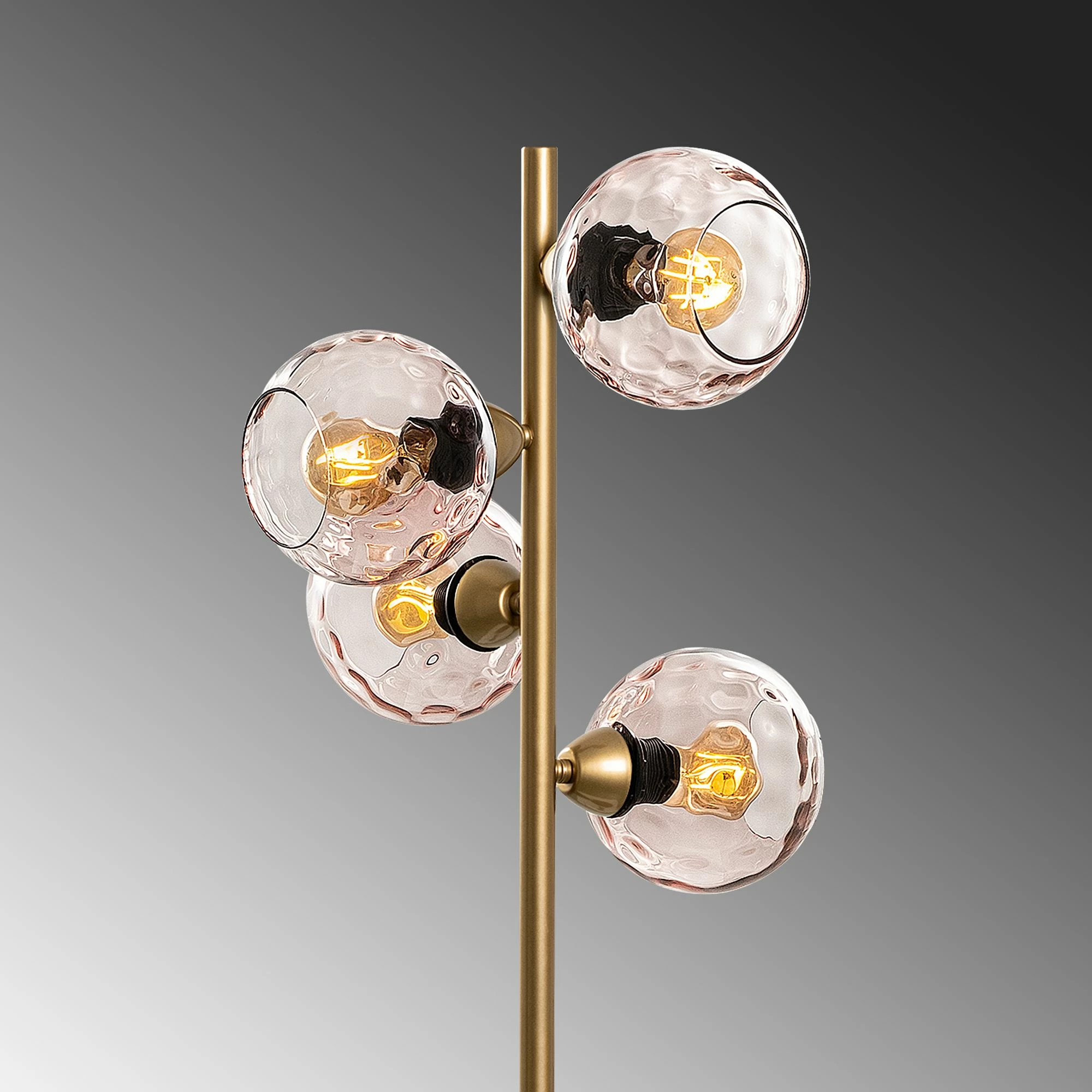 Llambë dyshemeje Opviq, Benek - 15 - 14543, rozë dhe ari