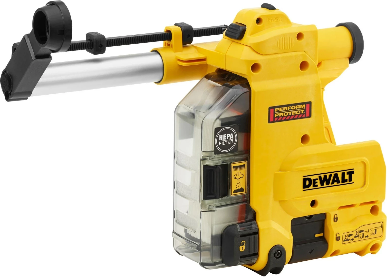 Sistem nxjerrje pluhuri Dewalt D25304DH me filtër HEPA