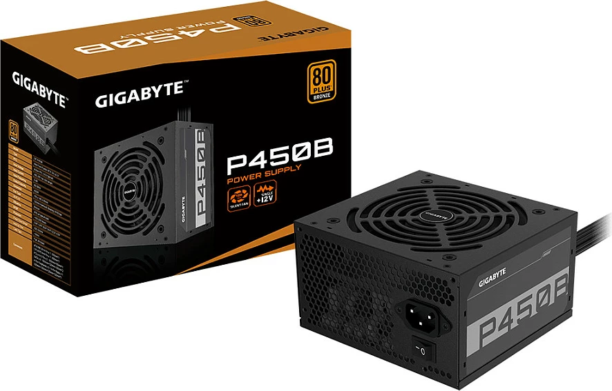 Furnizues energjie Gigabyte P450B, 450W, 80 PLUS Bronze, jo-modular, i zi
