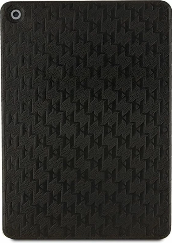 Kapak iPad Karl Lagerfeld Saffiano Monogram Ikonik, i zi