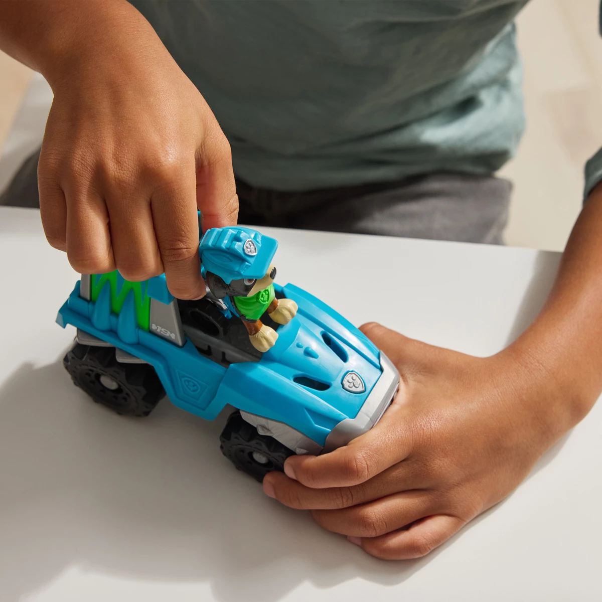 Paw Patrol Rex's Rescue Vehicle and Figure