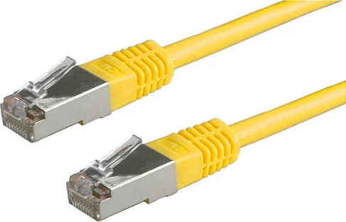Kabllo rrjeti VALUE Cat6 S/FTP RJ-45 0.5m, e verdhë