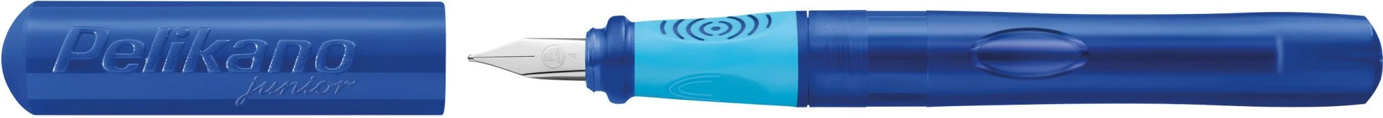 Stilolaps Pelikan Pelikano Junior 824811, kartrixh, ngjyrë kaltër, për dorën e djathtë