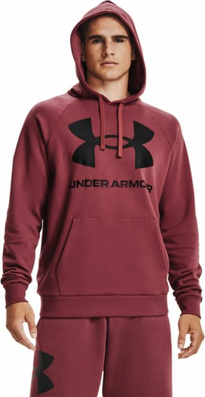 Duksi Under Armour Rival Fleece Big Logo HD për meshkuj, i kuq [Madhësia: XXL]