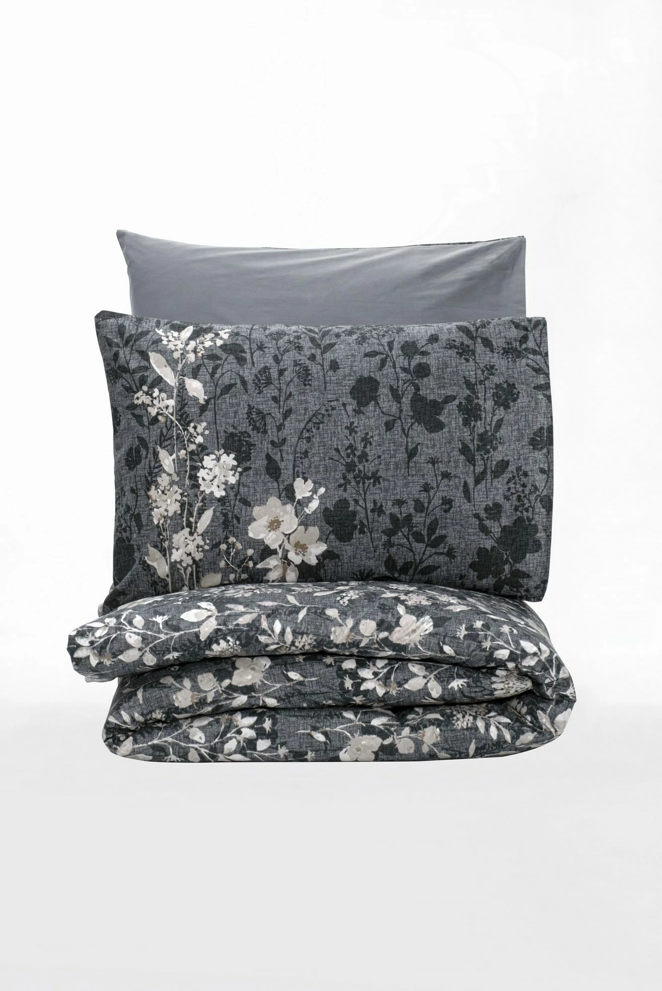 Set mbulesë për jorgan Super King, ngjyrë antracit, L'essentiel, Comely (3 copë)