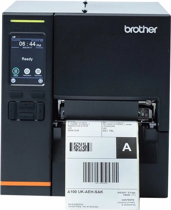 Printer etiketash Brother TJ-4121TN, 300 dpi, industrial, i zi