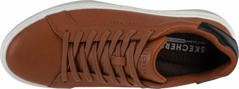 Atlete Skechers Court Break Suit 183175-COG, kafe [Madhësia: 44]
