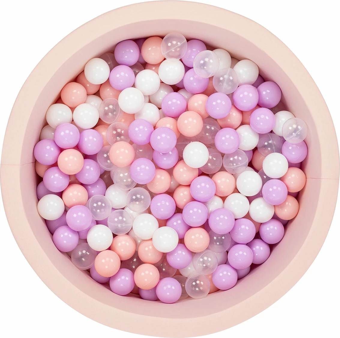 Pishinë me topa për fëmijë, ngjyrë rozë, Bubble Pop 200 v2