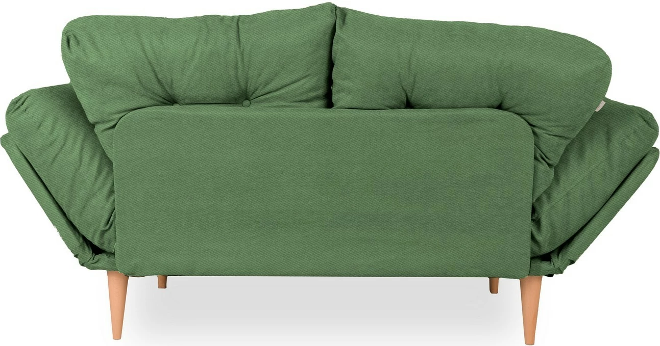 Krevat-sofá 3 vende, Nina Daybed, ngjyrë e gjelbër, GR106