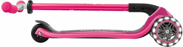 Trotinetë tre rrota Globber MASTER LIGHTS 663-110, fuchsia