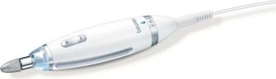 Set manikyr/pedikyr Beurer MP62, i bardhë me 10 maja dhe etui