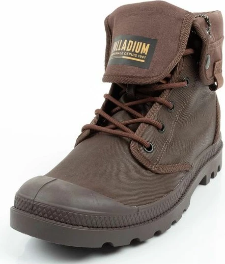 Atlete të larta për meshkuj Palladium, ngjyrë kafe e errët