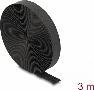 Shirit Velcro DeLOCK 3 m x 20 mm, najlon, 100°C, i zi
