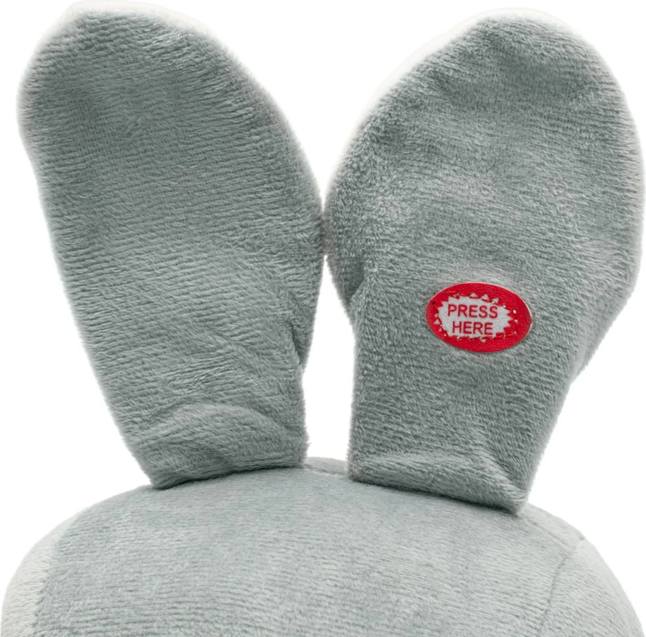 Lodër lëkundëse Baby Mix gomar me melodi, shina druri, rripa sigurie, deri 25 kg, 12m+, kafe