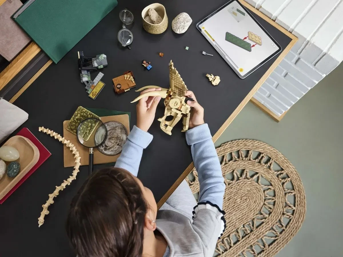 Set LEGO Jurassic World 76969, Triceratops Skull