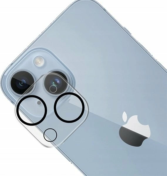 Xham i kalitur për kamerë 3MK Lens Pro Full Cover për Apple iPhone 15/15 Plus, mat, 1 copë