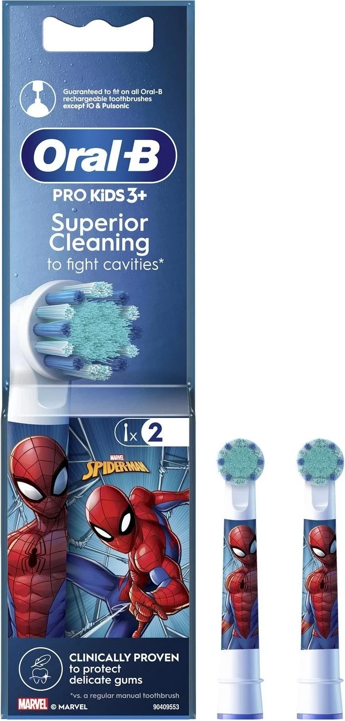 Koka e furçës për fëmijë Oral-B, Modeli Pro Kids 3+, me Spiderman