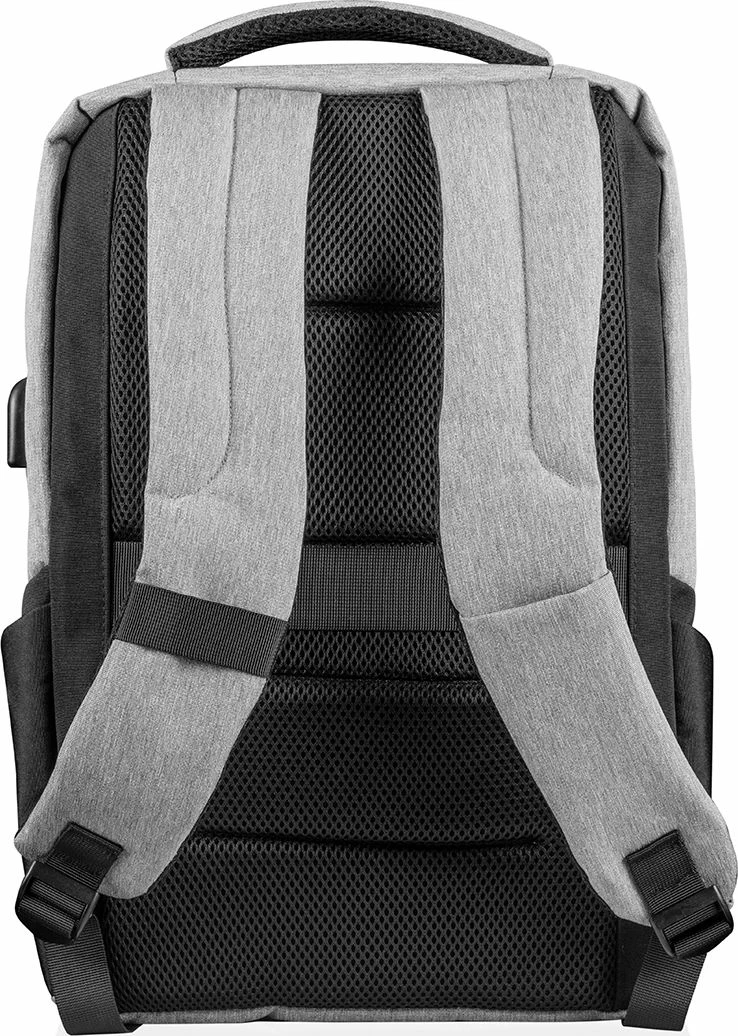 Çantë shpine për laptop Modecom Smart 15 15.6\" (PLE-MC-SMART-15), gri-zi