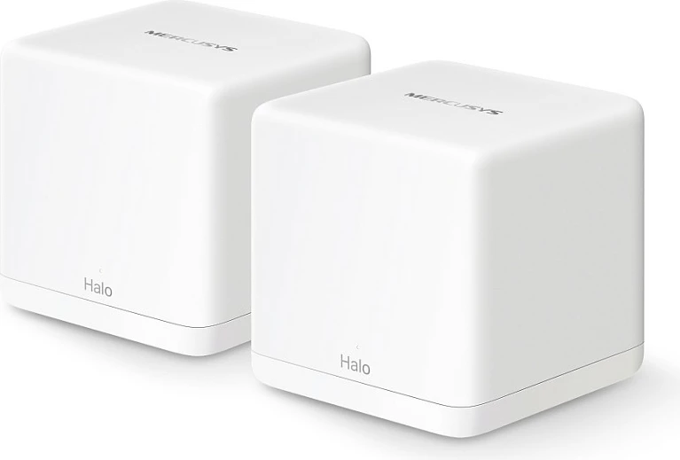 Sistem Mesh WiFi Mercusys Halo H60X, Wi‑Fi 6, Dual-Band, 2-Pack, i bardhë