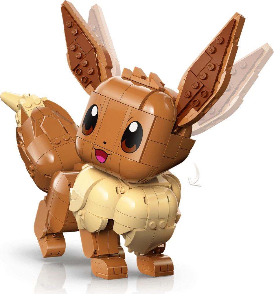 Set ndërtimi LEGO Pokémon Eevee 72151, 587 pjesë, 18+