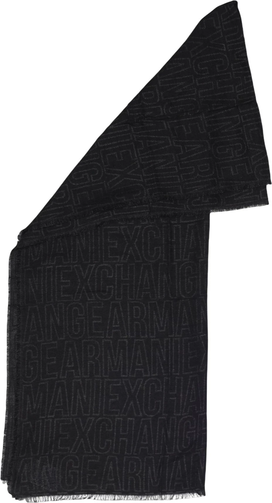 Shall për meshkuj Armani Exchange XM001714 AF17470, zi-gri