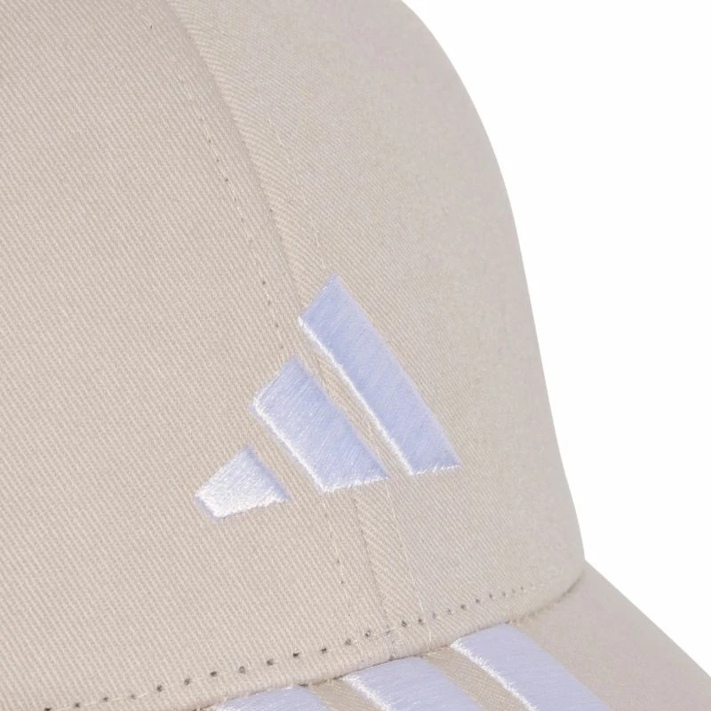 Kapelë bejsbolli adidas 3-Stripes New Logo JW6036, bezhë [Madhësia: Junior]