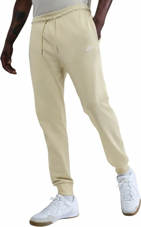 Pantallona sportive Nike Club Knit Jogger për meshkuj, bezhë