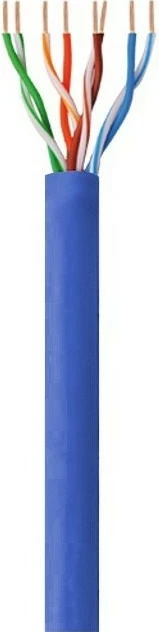 Kabllo rrjeti Techly Cat6 UTP 305m, CCA, Blu