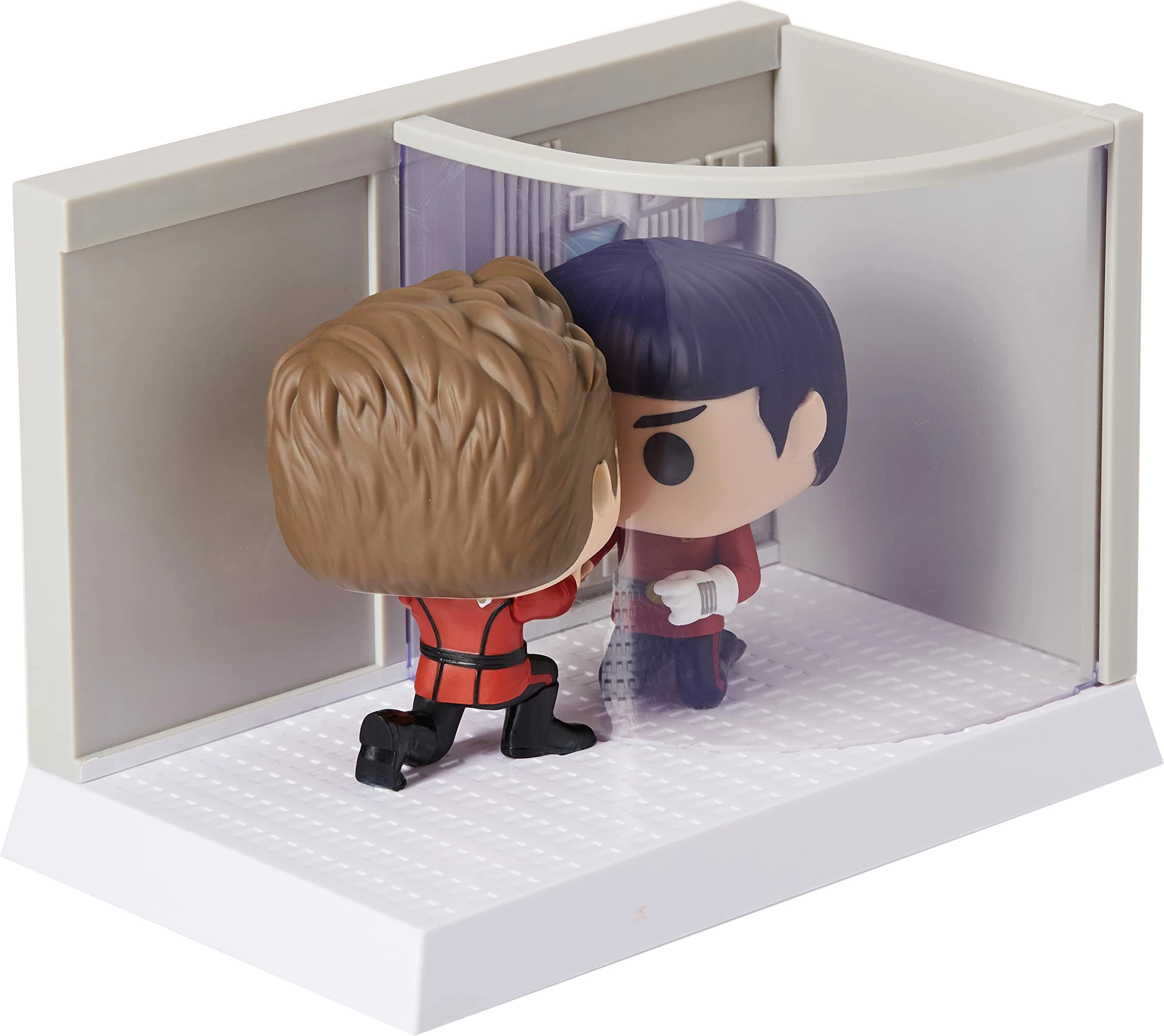 Figurinë koleksionuese Funko POP Moment Star Trek Kirk & Spock (2 copë, dioramë)